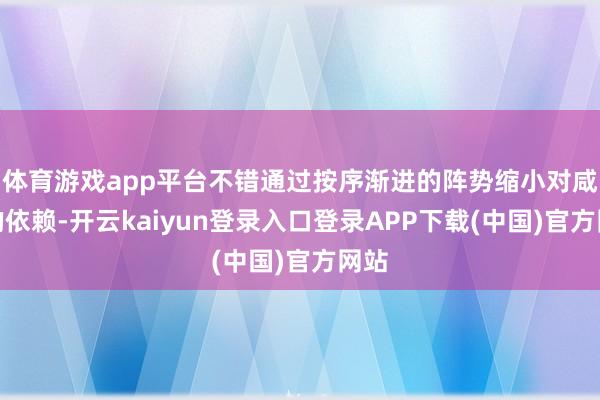 体育游戏app平台不错通过按序渐进的阵势缩小对咸味的依赖-开云kaiyun登录入口登录APP下载(中国)官方网站
