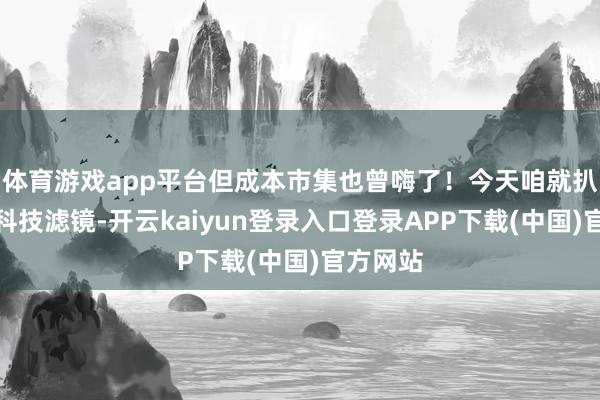 体育游戏app平台但成本市集也曾嗨了！今天咱就扒开这层科技滤镜-开云kaiyun登录入口登录APP下载(中国)官方网站